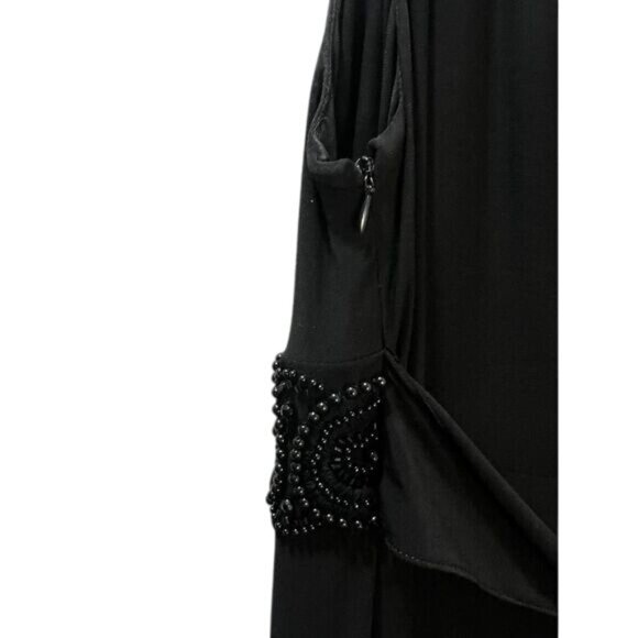 Adrianna Papell Beaded Midi‎ Dress Size 12 NWOT - Picture 4 of 8